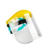 以勒304多功能防護(hù)面罩防飛濺面罩頭戴式面屏防沖擊防護(hù)透明面罩