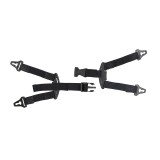 代爾塔102015 DYNAMICJUGALPHA 安全帽四點式Y(jié)型可調(diào)節(jié)彈性下顎帶