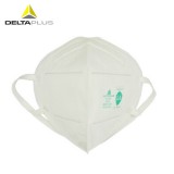 代爾塔 104010 無紡布口罩 縱向折疊便于攜帶 白色
