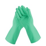 雷克蘭 EN19F丁腈橡膠防化手套防油有襯里鉆石型表面佩戴舒適330mm