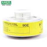 梅思安(MSA)濾毒盒 10115349-CN90E2過濾罐防化學(xué)毒性酸性 有機無機氣體蒸汽濾毒盒