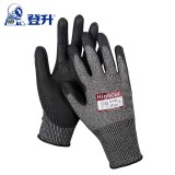 登升 C1002 防割手套 勞保手套 5級防切割 PU涂層13針 剪裁五指手套防滑耐磨