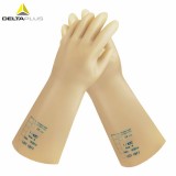 代爾塔 207003 絕緣手套20KV 天然乳膠絕緣電工防護(hù)手套