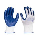 登升239 勞保膠皮工作男手套耐磨薄款涂膠勞動(dòng)工作夏天薄勞保薄款手套耐油耐磨