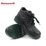 霍尼韋爾冬季保暖棉鞋勞保鞋防砸防刺穿中幫牛皮防靜電雙密度PU底