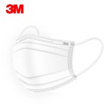 3M 耐適康7660+口罩 一次性透氣防塵防風(fēng)防沙防飛沫三層防護(hù)口罩